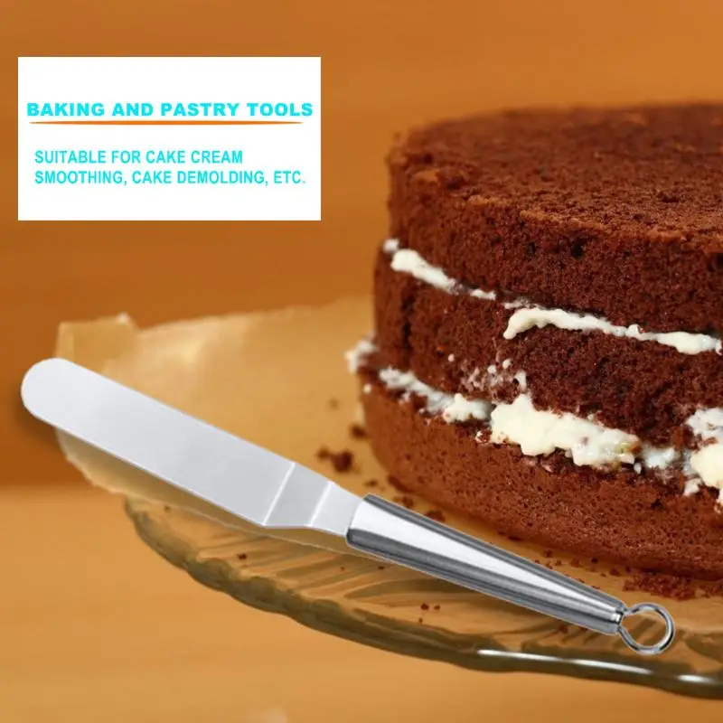 Cream Spatula Stainless Steel Cake DIY Decorating Tools for Household Kitchen Baking Pastry Convenient Cake Supply
Cream Spatula Stainless Steel Cake DIY Decorating Tools for Household Kitchen Baking Pastry Convenient Cake Supply