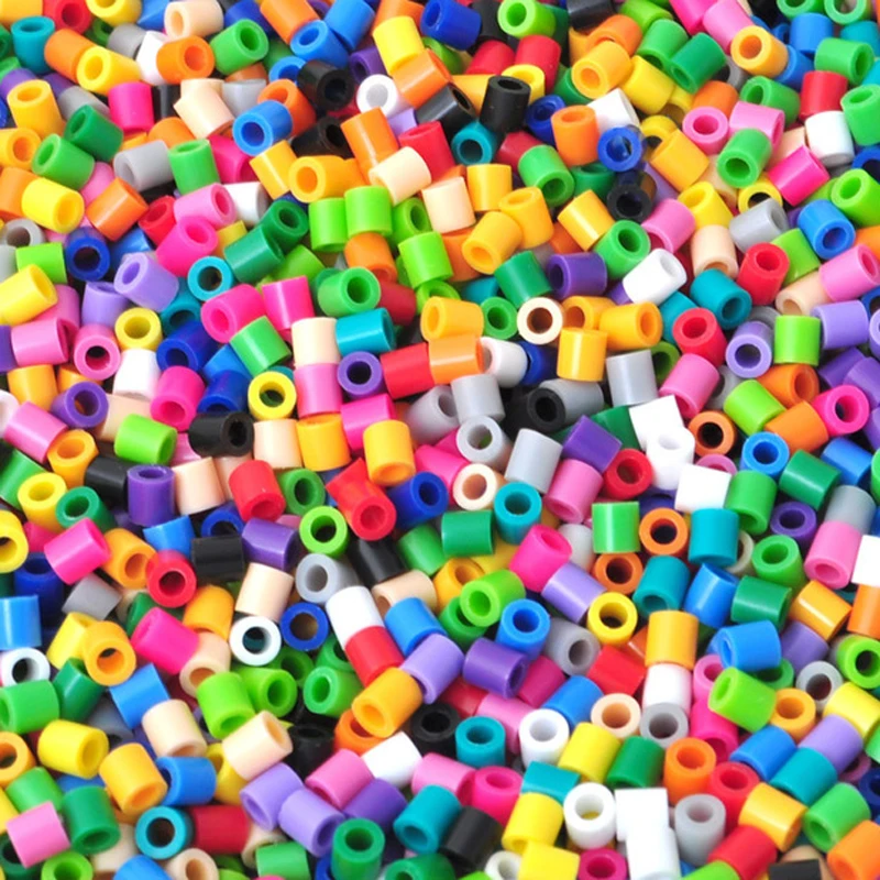 Детские развивающие игрушки пазлы 5 мм 24/36/48 цветов HAMA Perler бусины для детей