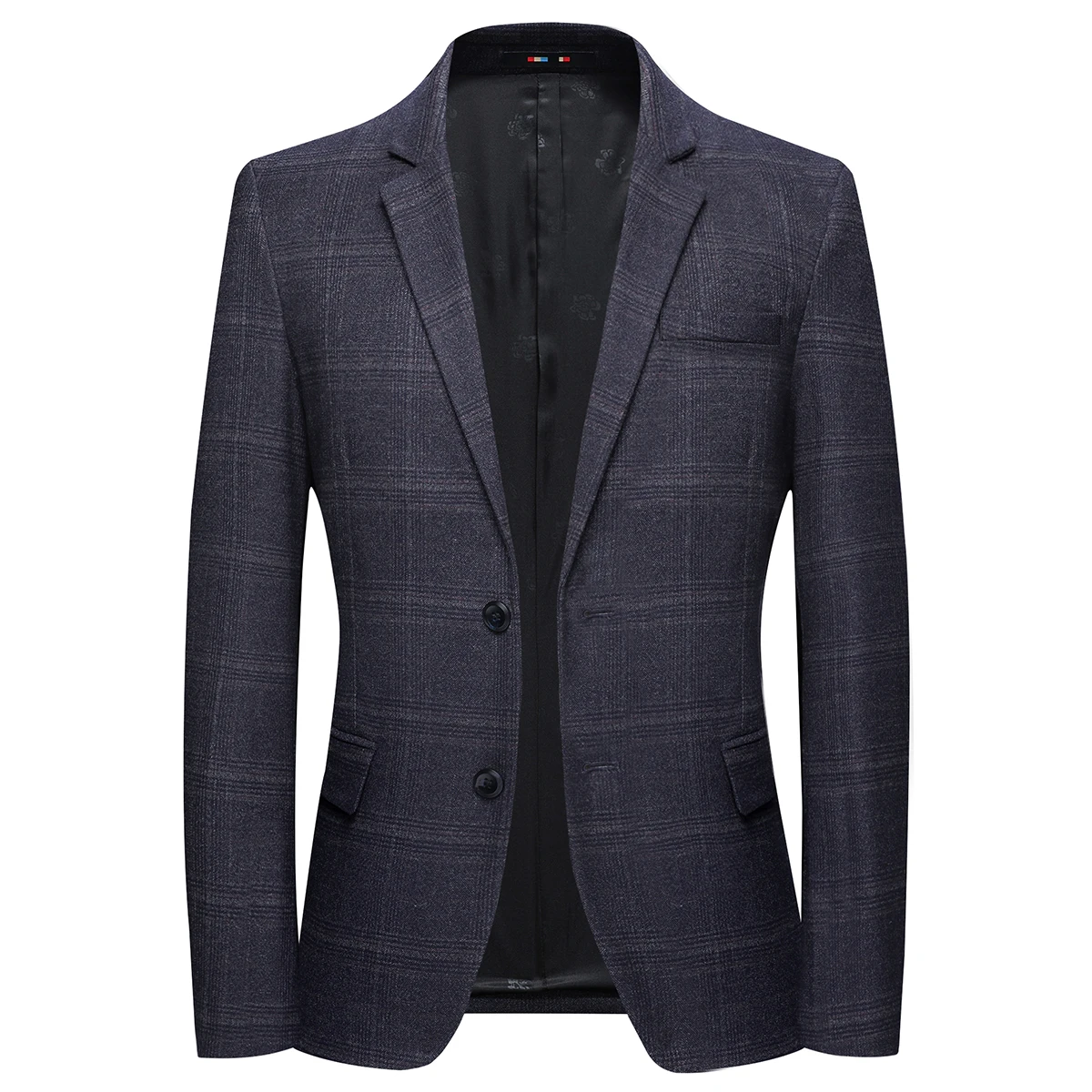 Men's Plaid Print Blazer Casual Slim Blazer Single Breasted With Two Buttons Jacket Wedding &Party Suit For Spring&Fall Fashion Men's Plaid Print Blazer Casual Slim Blazer Single Breasted With Two Buttons Jacket Wedding &Party Suit For Spring&Fall Fashion