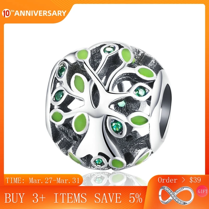 CodeMonkey Authentic 925 Sterling Silver Family Tree of Life Beads Tree Leaves Charms Fit Charm Bracelets DIY Jewelry CMC994
CodeMonkey Authentic 925 Sterling Silver Family Tree of Life Beads Tree Leaves Charms Fit Charm Bracelets DIY Jewelry CMC994
