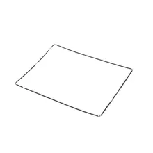 2pcs LCD écran tactile numériseur cadre moyen lunette écran Support pièces pour Apple pour iPad 2/3/4 noir(China)