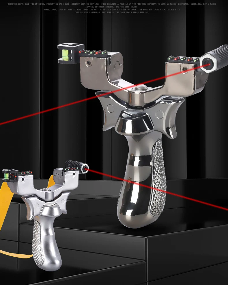 New Catapult Polycarbonate Resin 360 Degree Rotation Electroplating Free Binding Wire Cutting Laser Aiming Flat Skin Outdoor
New Catapult Polycarbonate Resin 360 Degree Rotation Electroplating Free Binding Wire Cutting Laser Aiming Flat Skin Outdoor