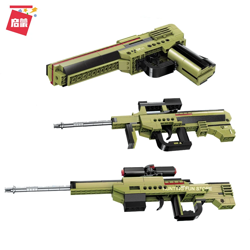 Qman 4802 DIY Desert Eagle Gun Handgun With Bullets High Simulation Model Technic Building Blocks Toys For Children Boys Gifts
Qman 4802 DIY Desert Eagle Gun Handgun With Bullets High Simulation Model Technic Building Blocks Toys For Children Boys Gifts