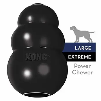 KONG - Extreme Gioco cani - Gomma naturale ultra resistente, nero - Masticare e riportare - L 
KONG - Extreme Gioco cani - Gomma naturale ultra resistente, nero - Masticare e riportare - L