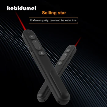 kebidumei Presentation Clicker Wireless Presenter Pointer RF 2.4GHz PPT Slide Advancer USB Remote Control Flip Pen Powerpoint
kebidumei Presentation Clicker Wireless Presenter Pointer RF 2.4GHz PPT Slide Advancer USB Remote Control Flip Pen Powerpoint