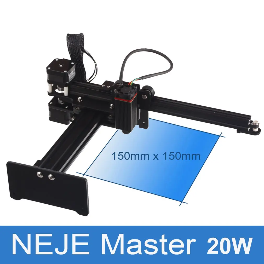 NEJE Master 20W Micro Laser Engraver Engraving Marking Machine Router Cutter Printer for Metal/Hard Wood/Plastics
NEJE Master 20W Micro Laser Engraver Engraving Marking Machine Router Cutter Printer for Metal/Hard Wood/Plastics