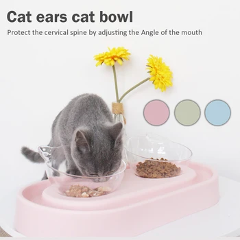 Pet Double Bowl 0-15° Adjustable Tilted Non-slip Cat Feeder with Raised Stand Pet Supplies for Dog Cat Drinking Water Food
Pet Double Bowl 0-15° Adjustable Tilted Non-slip Cat Feeder with Raised Stand Pet Supplies for Dog Cat Drinking Water Food