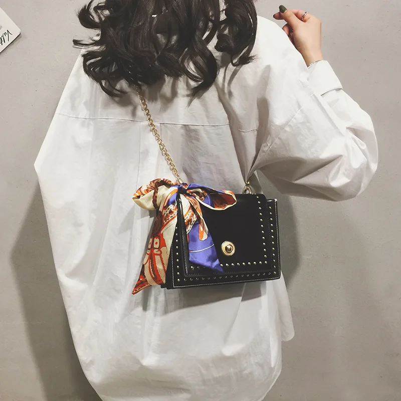 Contrast Color 2019 Korean-style New Style Bag Transparent Bow Square Sling Bag Rivet Bag Chain Bag
Contrast Color 2019 Korean-style New Style Bag Transparent Bow Square Sling Bag Rivet Bag Chain Bag