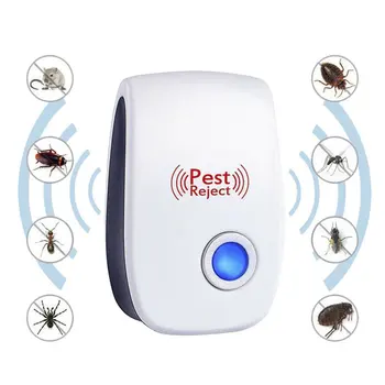 Ultrasonic Pest Repeller Electronic Plug In Control Repellent Reject Mice Bug Expeller Eco-Friendly Expulsion Device
Ultrasonic Pest Repeller Electronic Plug In Control Repellent Reject Mice Bug Expeller Eco-Friendly Expulsion Device