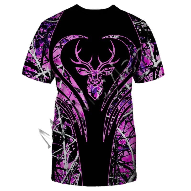 Summer Animal Deer Hunting Pink Camo Men/Women O-Neck T-shirts 3D Print Leisure Hip Hop Streetwear Short Sleeves Harajuku tops
Summer Animal Deer Hunting Pink Camo Men/Women O-Neck T-shirts 3D Print Leisure Hip Hop Streetwear Short Sleeves Harajuku tops