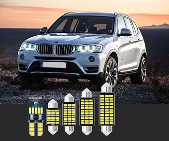 6 sets super bright car interior lights white LED T10&36 For BMW 118i 120i 125i ActiveHybrid 5 M3 M4 M6 X1 X2 X3 X4 X5 X6 
6 sets super bright car interior lights white LED T10&36 For BMW 118i 120i 125i ActiveHybrid 5 M3 M4 M6 X1 X2 X3 X4 X5 X6
