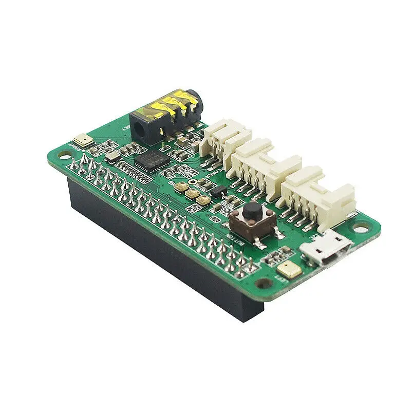 2-Mics Based On WM8960 Module Mini Hat Expansion Board Durable Professional Intelligent Voice Easy Use For Zero 3B
2-Mics Based On WM8960 Module Mini Hat Expansion Board Durable Professional Intelligent Voice Easy Use For Zero 3B