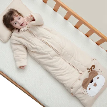 Baby Sleeping Bags, Cotton Colored Cotton, Thick Blanket Swaddling Bags for Newborns in Autumn And Winter
Baby Sleeping Bags, Cotton Colored Cotton, Thick Blanket Swaddling Bags for Newborns in Autumn And Winter