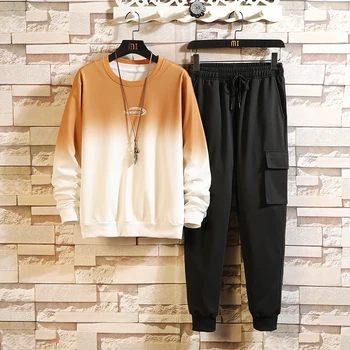 2020 Spring Autumn Tracksuits Men Set Hoodies + Pants Suit Fleece Sweatshirt Sportswear Set Casual Men's Jogging
2020 Spring Autumn Tracksuits Men Set Hoodies + Pants Suit Fleece Sweatshirt Sportswear Set Casual Men's Jogging