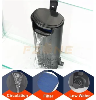 5W Plastic Low Water Aquarium Internal Filter Fish Tank Hanging Waterfall Filter Water Circulation For Fish Turtle Reptile Tank
5W Plastic Low Water Aquarium Internal Filter Fish Tank Hanging Waterfall Filter Water Circulation For Fish Turtle Reptile Tank