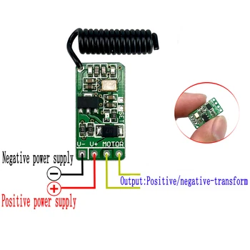 1 Set Wireless Remote Control 3 Channel N20 Gear Motor Transmitter Module RF433MHZ Remote Control Key for Gear Motor
1 Set Wireless Remote Control 3 Channel N20 Gear Motor Transmitter Module RF433MHZ Remote Control Key for Gear Motor
