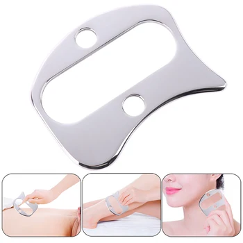 Stainless Steel Gua Sha Board Body Massage Tool Guasha Board For Acupuncture Scraping Gua Sha Massage Tool
Stainless Steel Gua Sha Board Body Massage Tool Guasha Board For Acupuncture Scraping Gua Sha Massage Tool