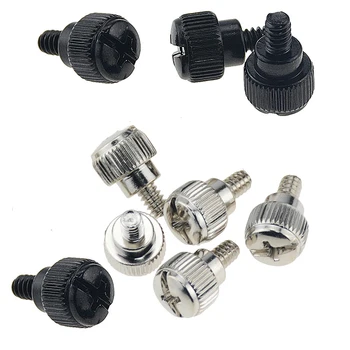 10PCS 6#-32*6 Thread Teeth Computer PC Case Cooling Fan Toolless Adjustment Screw Thumbscrews Thumb Screw M3.5
10PCS 6#-32*6 Thread Teeth Computer PC Case Cooling Fan Toolless Adjustment Screw Thumbscrews Thumb Screw M3.5