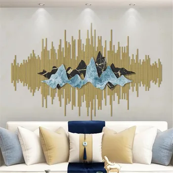 milofi custom large wallpaper mural 3D stereo abstract golden lines mountain peak TV background wall
milofi custom large wallpaper mural 3D stereo abstract golden lines mountain peak TV background wall
