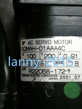 1PC USED SGMAH-01AAA4C Yaskawa servo motor in good condition