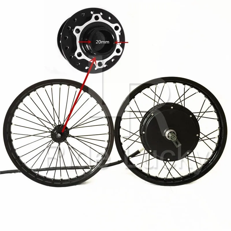 50H QS V3 48v 120v 5000w электрический велосипед мотор для центрального движения колеса комплект к футболке с
