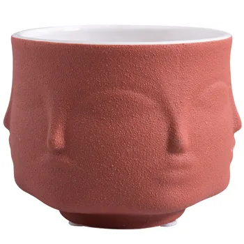 High temperature firing creative personality light luxury modern TV cabinet portrait face art fleshy flowerpot small orn
High temperature firing creative personality light luxury modern TV cabinet portrait face art fleshy flowerpot small orn