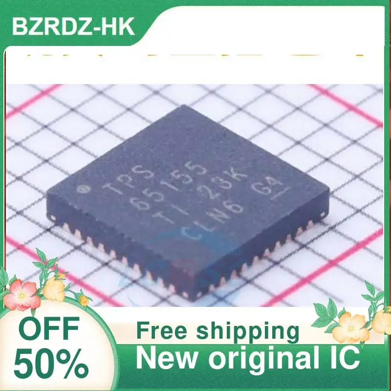 Новый оригинальный чип управления питанием IC TPS65155RKPR TPS65155 65155 QFN40, 5 шт.
Новый оригинальный чип управления питанием IC TPS65155RKPR TPS65155 65155 QFN40, 5 шт.