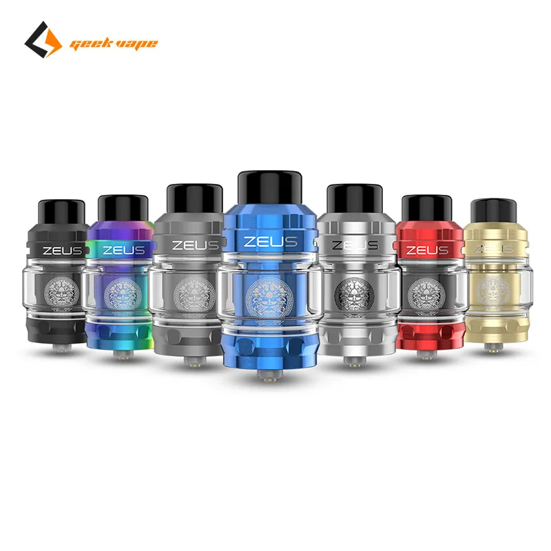 Geekvape Zeus Subohm Tank Electronic Cigarettes Atomzier 2ml/5ml Capacity with Mesh Z1/Z2 Coils Vape Tank Vs Zeus Dual /Zeus X
Geekvape Zeus Subohm Tank Electronic Cigarettes Atomzier 2ml/5ml Capacity with Mesh Z1/Z2 Coils Vape Tank Vs Zeus Dual /Zeus X