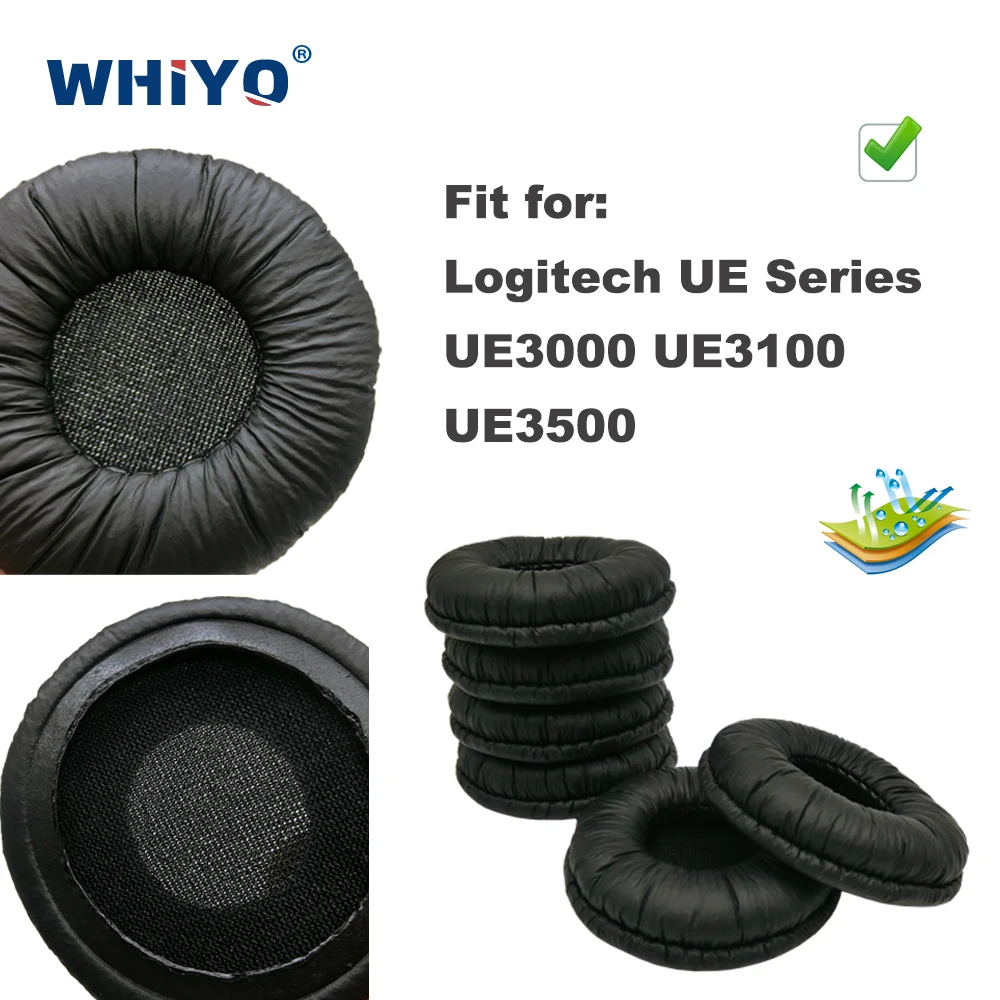 Replacement Ear Pads for Logitech UE Series UE3000 UE3100 UE3500 UE 3000 Headset Parts Leather Earmuff Earphone Sleeve Cover
Replacement Ear Pads for Logitech UE Series UE3000 UE3100 UE3500 UE 3000 Headset Parts Leather Earmuff Earphone Sleeve Cover