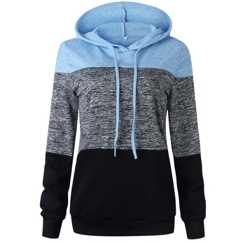 Women Pullover Round Neck Outwear Polyester Casual Contrast Color Warm Loose Street Autumn Long Sleeve Hoodie Daily Fashion
Women Pullover Round Neck Outwear Polyester Casual Contrast Color Warm Loose Street Autumn Long Sleeve Hoodie Daily Fashion