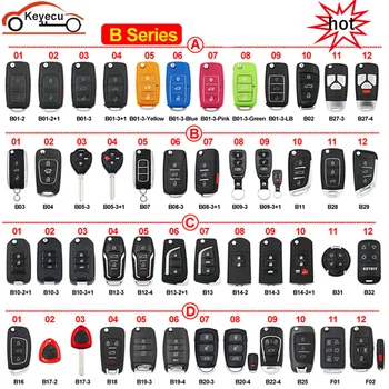 KEYECU KD Remote Control Car Key B16 B17-2 B17-3 B18 B19-3 B19-4 B20-3 B20-4 B22-4 B25 for KD900 URG200 KD900+ KD-X2 Mini KD
KEYECU KD Remote Control Car Key B16 B17-2 B17-3 B18 B19-3 B19-4 B20-3 B20-4 B22-4 B25 for KD900 URG200 KD900+ KD-X2 Mini KD