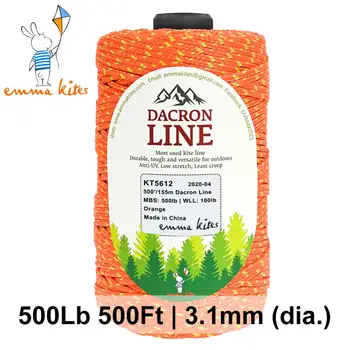 500lb 500ft Orange Dacron Kite Line String 500ft Braided Line for Fishing Large Delta Kite Flying Camping Tactical Cord
500lb 500ft Orange Dacron Kite Line String 500ft Braided Line for Fishing Large Delta Kite Flying Camping Tactical Cord