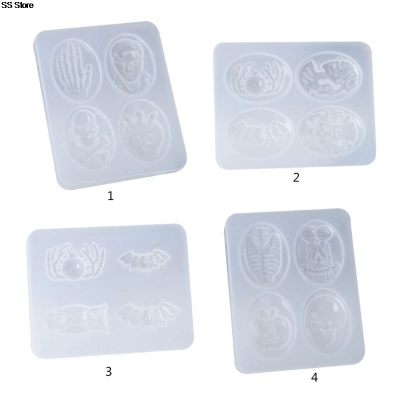 Crystal Epoxy Resin Mold Halloween Spider Skeleton Pendant Casting Silicone Mould DIY Crafts Jewelry Making Tools 
Crystal Epoxy Resin Mold Halloween Spider Skeleton Pendant Casting Silicone Mould DIY Crafts Jewelry Making Tools