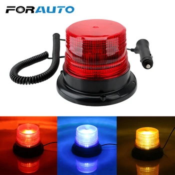 FORAUTO Strobe Car LED Flashing Light Truck Warning Light Ceiling Police Lights Emergency Lamp DC 12V-80V with Magnetic Mounted
FORAUTO Strobe Car LED Flashing Light Truck Warning Light Ceiling Police Lights Emergency Lamp DC 12V-80V with Magnetic Mounted