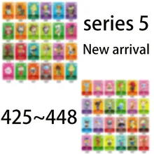 New arrival 48pcs/lot NFC tag Cards Series5 (425~448) Animal card for handheld game console such as Switch Lite/Wiiu/New 3DS
New arrival 48pcs/lot NFC tag Cards Series5 (425~448) Animal card for handheld game console such as Switch Lite/Wiiu/New 3DS