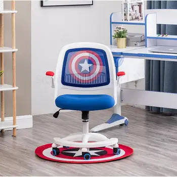Children's primary and secondary school students learn to write chairs home lift computer chair with armrests
Children's primary and secondary school students learn to write chairs home lift computer chair with armrests