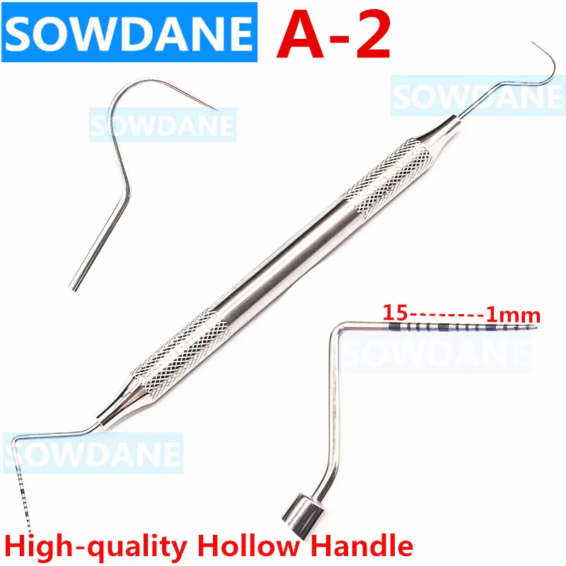 Hollow handle Dental Periodontal Probe with Scaler Explorer Dentist Endodontic Instrument Tool Stainless Steel
Hollow handle Dental Periodontal Probe with Scaler Explorer Dentist Endodontic Instrument Tool Stainless Steel