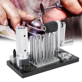 Manual Jump Ring Maker Machine Stainless Steel Hardness Ring Tool with 20 Mandrel Accessory Jewelry Making Tool for Jeweler
Manual Jump Ring Maker Machine Stainless Steel Hardness Ring Tool with 20 Mandrel Accessory Jewelry Making Tool for Jeweler