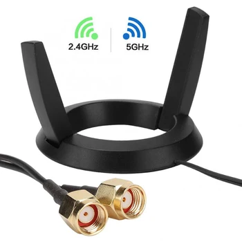 High Gain 2.4/5G Dual-band Antenna Foldable Disc Wireless Network Card Desktop Brand New And High Quality
High Gain 2.4/5G Dual-band Antenna Foldable Disc Wireless Network Card Desktop Brand New And High Quality
