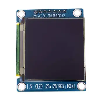 1.5 Inch OLED Full Color Display Screen 128x128 Color LCD Screen SSD1351 Color OLED PM OLED SSD1351 Software Brightness Fade
1.5 Inch OLED Full Color Display Screen 128x128 Color LCD Screen SSD1351 Color OLED PM OLED SSD1351 Software Brightness Fade