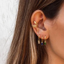 WTLTC Dainty 6 Colors Cubic Zirconia Hoop Earrings For Women Drop Mini Ear Piercing Huggies Earrings Small Tiny Charms Earrings
WTLTC Dainty 6 Colors Cubic Zirconia Hoop Earrings For Women Drop Mini Ear Piercing Huggies Earrings Small Tiny Charms Earrings
