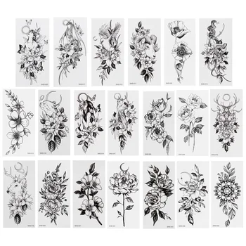20 Sheets Full Arm Tattoos Stickers Waterproof Temporary Flower Tattoos
20 Sheets Full Arm Tattoos Stickers Waterproof Temporary Flower Tattoos