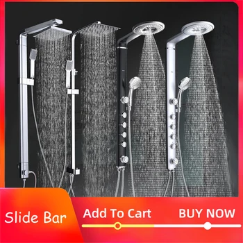 GAPPO bath shower faucets set bathroom shower tap wall mounted faucet mixer wall shower set Waterfall Massage big shower mixer
GAPPO bath shower faucets set bathroom shower tap wall mounted faucet mixer wall shower set Waterfall Massage big shower mixer