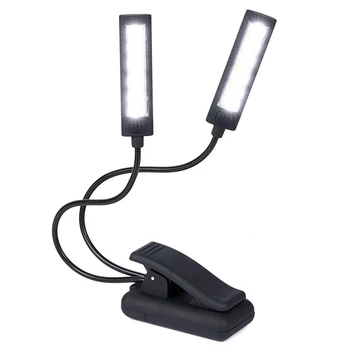 Music Stand Light Clip On LED Lamp - No Flicker, Fully Adjustable, 6 Levels of Brightness - Also for Book Reading, Orchestra, Mi
Music Stand Light Clip On LED Lamp - No Flicker, Fully Adjustable, 6 Levels of Brightness - Also for Book Reading, Orchestra, Mi