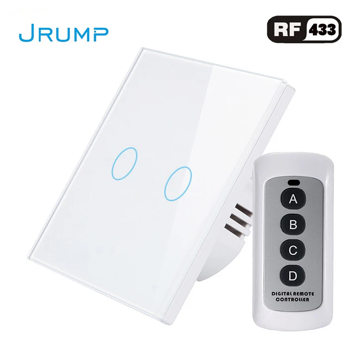 EU/UK Standard Remote Touch Switch, Wall Light Remote Touch Switch With Mini Remote Controller,Luxury Glass Screen Touch Panel
EU/UK Standard Remote Touch Switch, Wall Light Remote Touch Switch With Mini Remote Controller,Luxury Glass Screen Touch Panel
