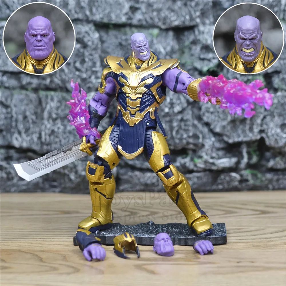 Marvel Avengers 4 Endgame 8" Thanos 2019 Movie 20cm Action Figure Infinity Gauntlet Toys Doll Collectable Legends BAF Angry Head
Marvel Avengers 4 Endgame 8" Thanos 2019 Movie 20cm Action Figure Infinity Gauntlet Toys Doll Collectable Legends BAF Angry Head