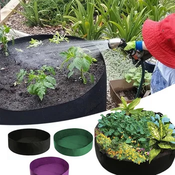 Reusable Planting Grow Bag Breathable Grow Container Aeration Fabric Pots Planter Root Pouch Container Plant Pot Garden Supplies
Reusable Planting Grow Bag Breathable Grow Container Aeration Fabric Pots Planter Root Pouch Container Plant Pot Garden Supplies