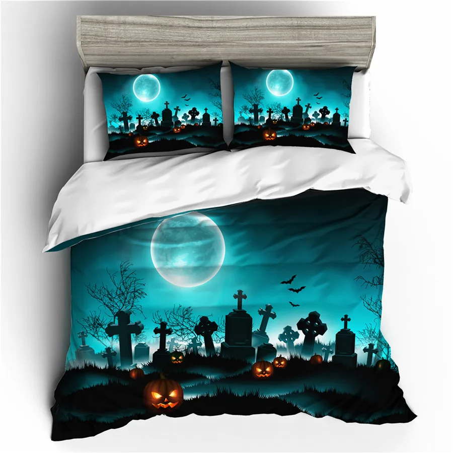 A Bedding Set 3D Printed Duvet Cover Bed Set Halloween Home Textiles for Adults Bedclothes with Pillowcase #WSJ32
A Bedding Set 3D Printed Duvet Cover Bed Set Halloween Home Textiles for Adults Bedclothes with Pillowcase #WSJ32