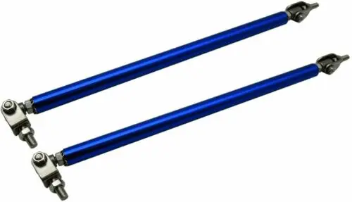 Blue Adjust Front Bumper Lip Splitter Strut Rod Tie Support Bars 8"-11" Universa 
Blue Adjust Front Bumper Lip Splitter Strut Rod Tie Support Bars 8"-11" Universa