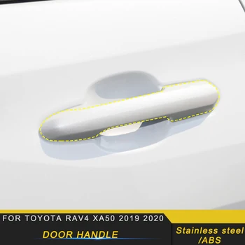 For Toyota Rav 4 XA50 2019 2020 Car Outside Door Handle Cover Chrome Protector Trim Frame Sticker Exterior Accessories
For Toyota Rav 4 XA50 2019 2020 Car Outside Door Handle Cover Chrome Protector Trim Frame Sticker Exterior Accessories